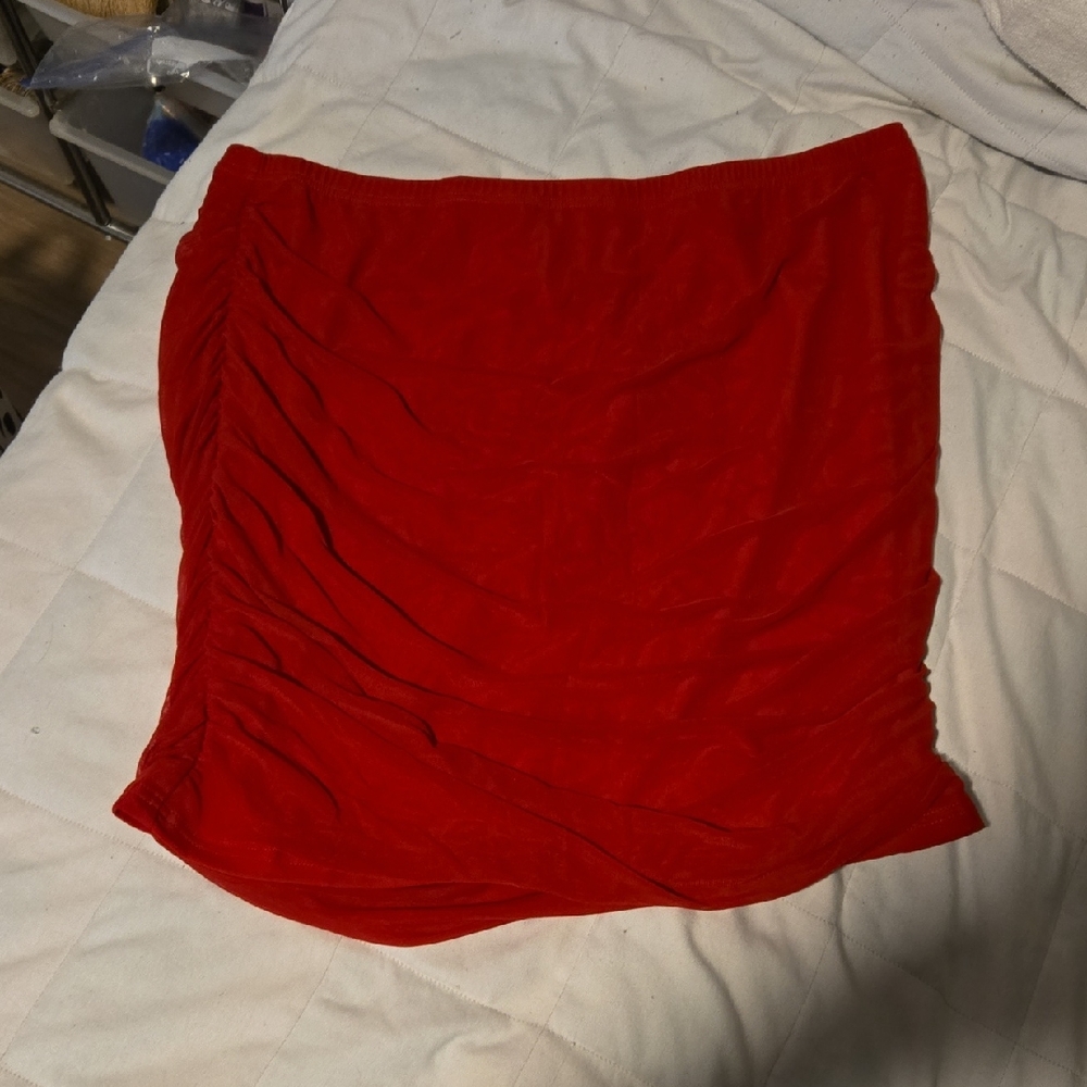 3X SHEIN Red Skirt